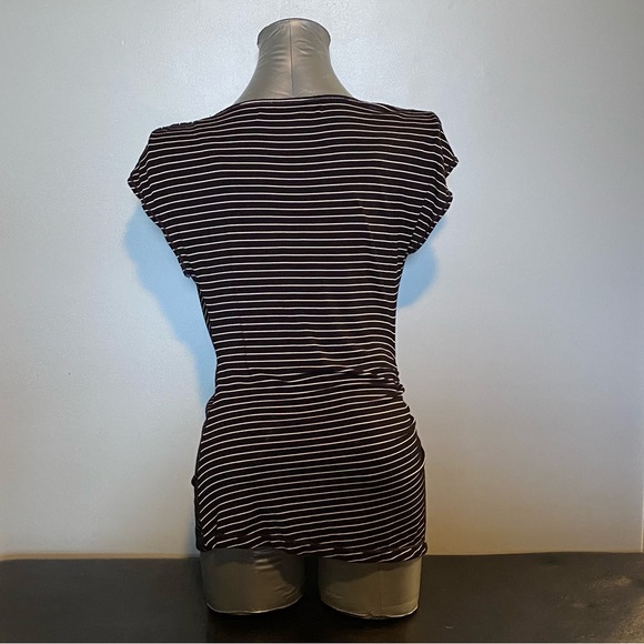 Small Max Studio Striped cowl neck - Picture 2 of 4